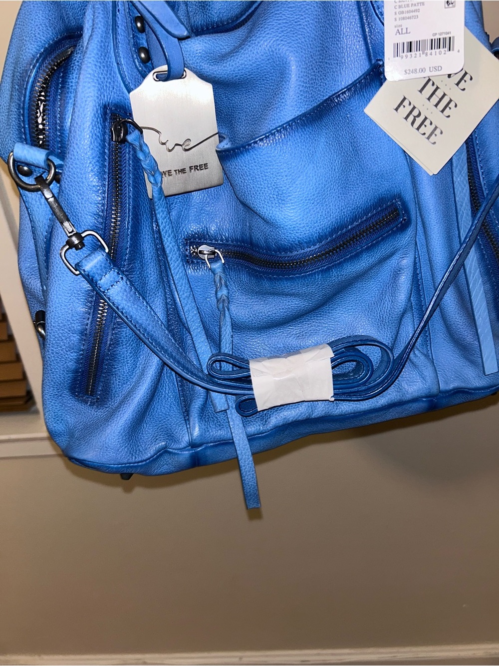 We The Free Emerson tote bag Blue Pattern - Picture 3 of 5
